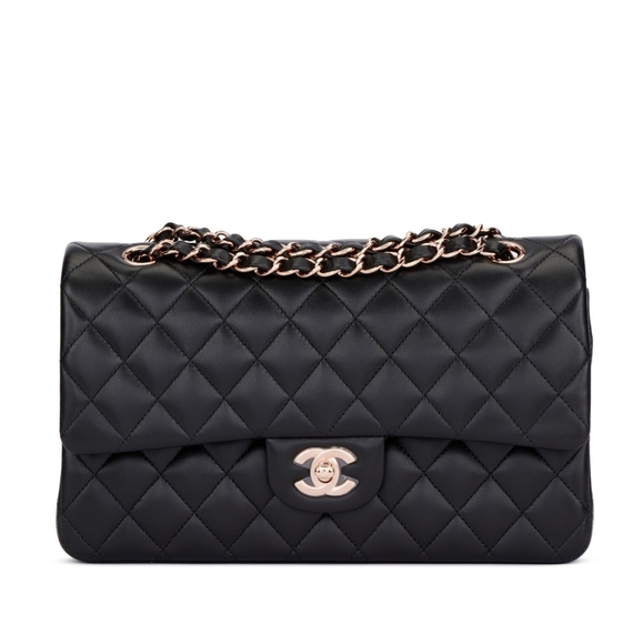 ❌️SOLD❌️ Brand New Authentic Chanel Medium Classic Flap Bag Rose Gold Hardware - Picture 6 of 12